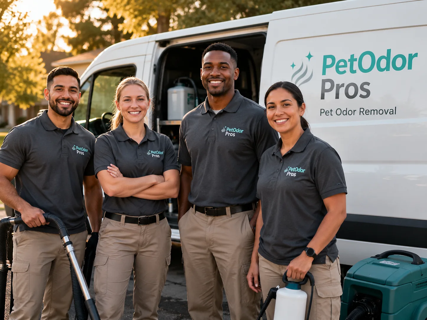 Pet Odor Removal team serving Tucker, AR
